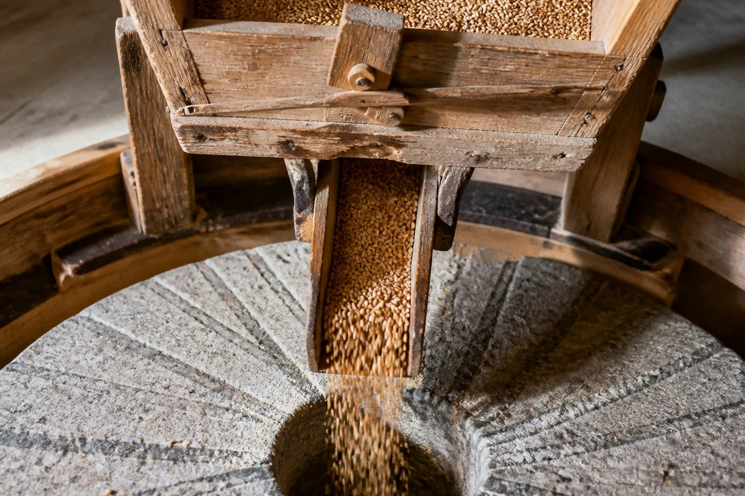 Débit du grain sous la meule : 4 méthodes de réglage