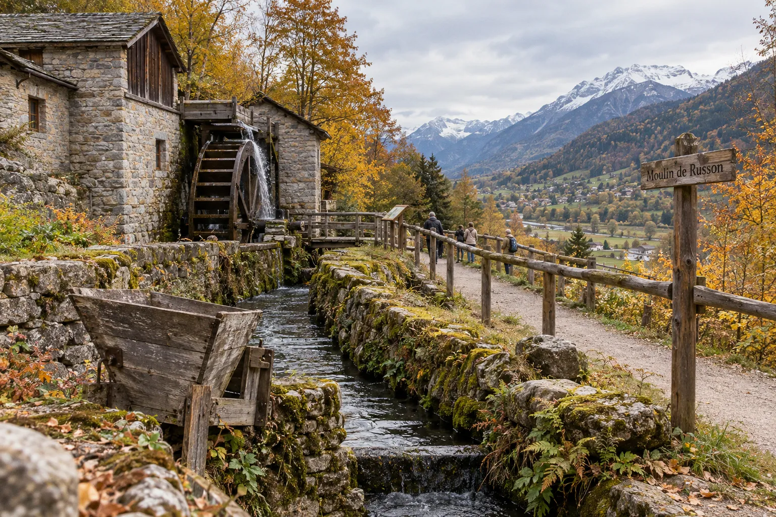 Immersion dans les rouages du Moulin de Russon : un héritage hydraulique préservé