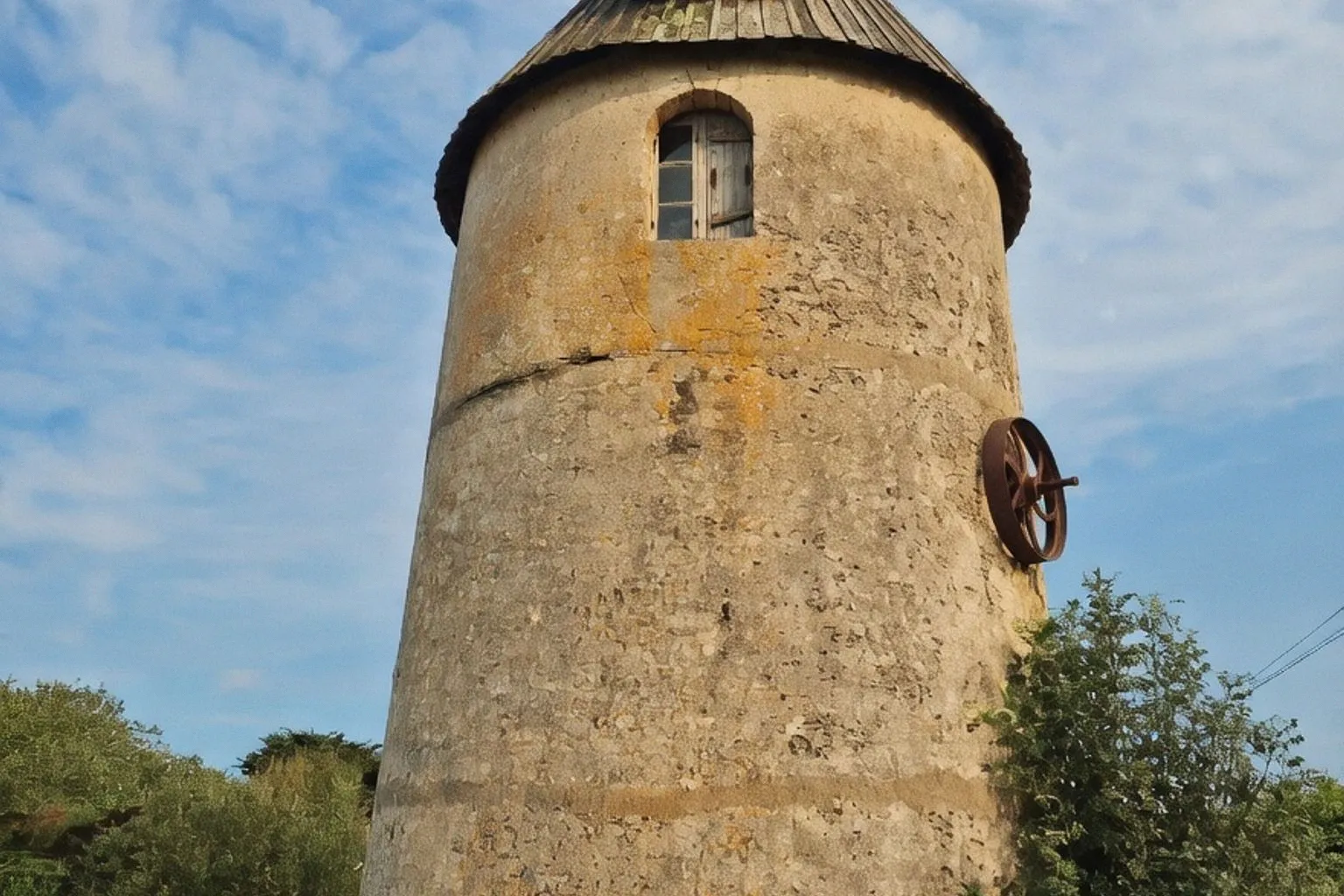 Le Moulin de la Plaine à Noirmoutier distingué par la Mission Patrimoine