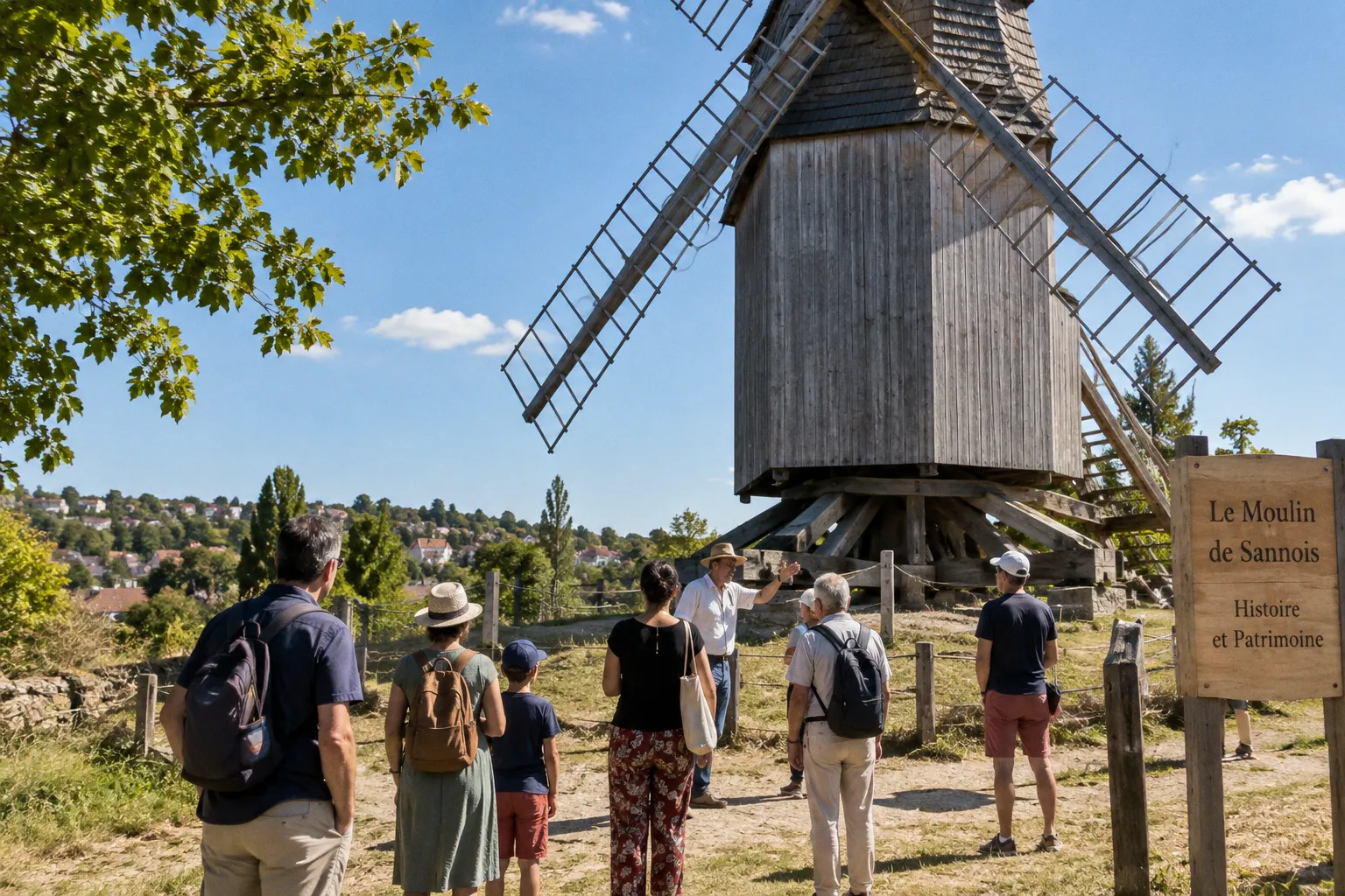 Le Moulin de Sannois : une prouesse technique de 36 tonnes à découvrir dans le Val-d'Oise