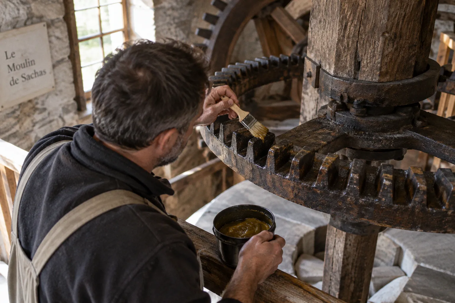 Lubrification des mécanismes de moulin : choisir le bon produit