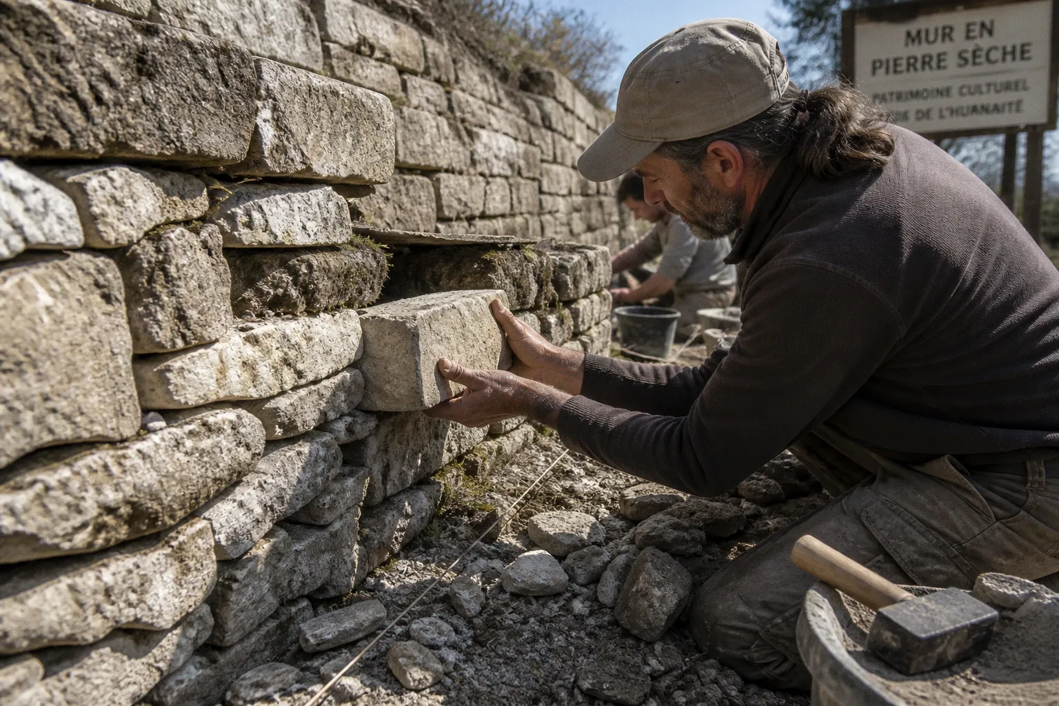 Murs en pierre sèche : 5 méthodes de restauration