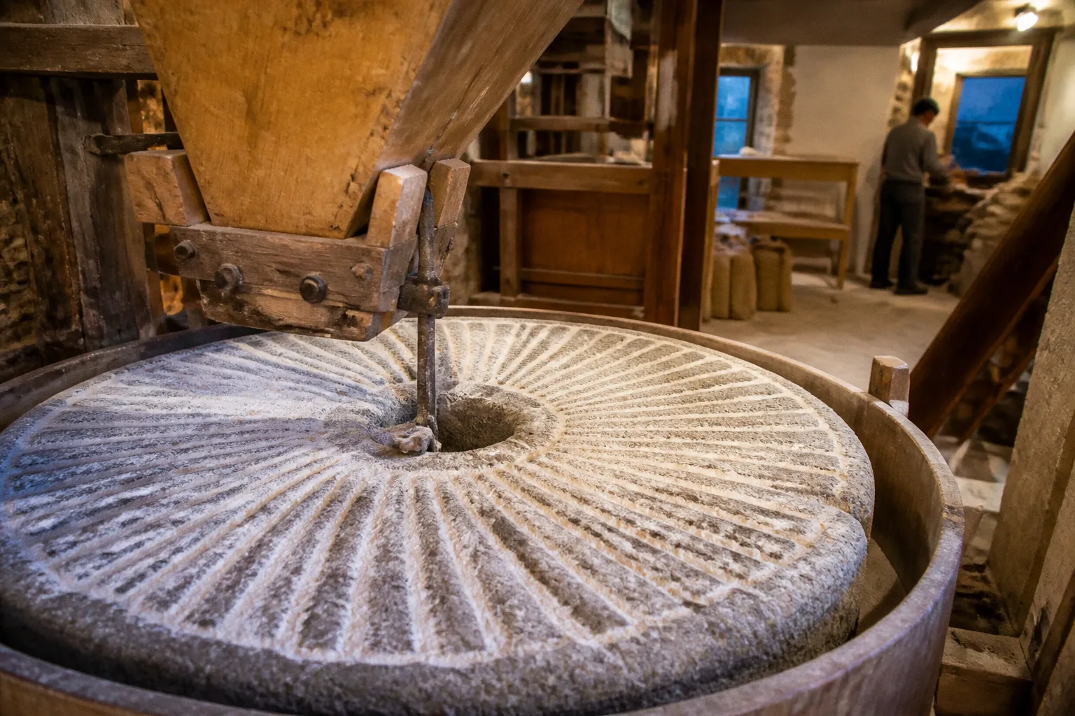 Pierre de meule traditionnelle : quel type pour quel grain ?