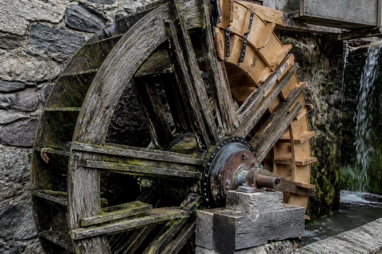 Restauration de moulin alpin : le bilan avant après